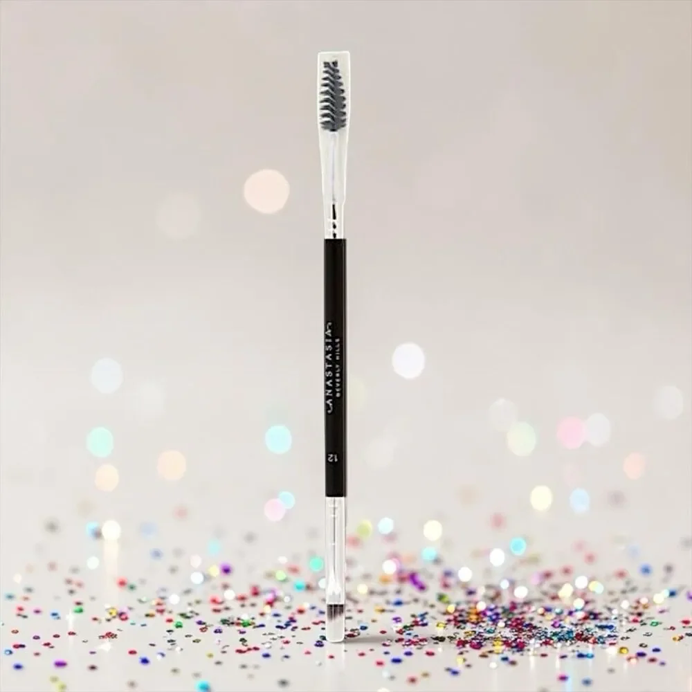 Anastasia Beverly Hills Brush 12 Duo Brow/Eye Liner Angled Cut/Spooley